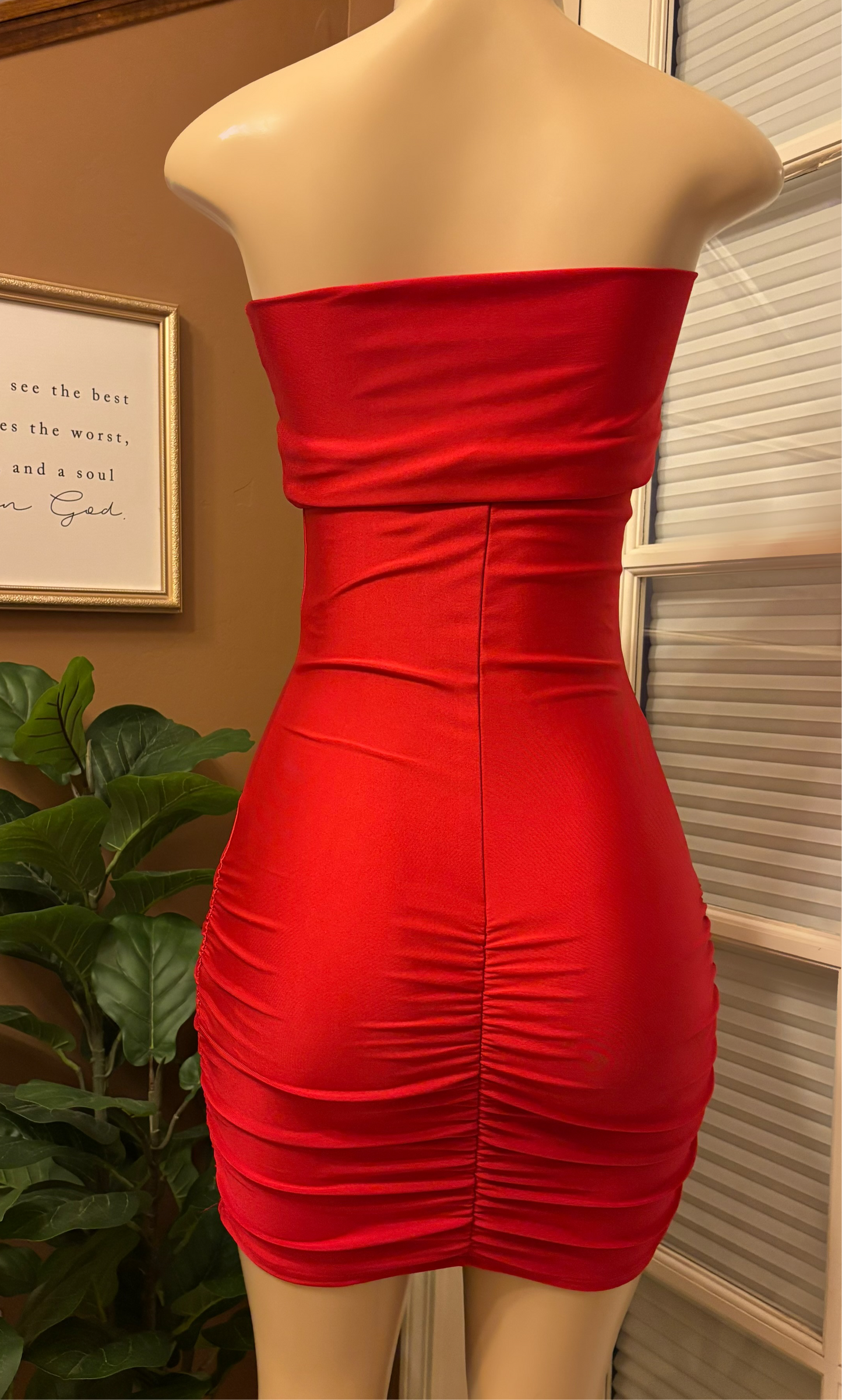 Be Mine Strapless Dress